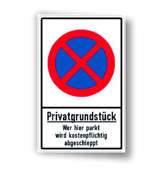Halteverbotsschilder